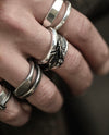 Werkstatt Munchen 5 ring combined rose bud ring M1186 PWM4
